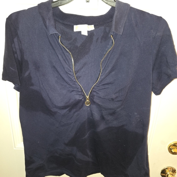 Michael Kors V Neck Woman’s Polo Shirt or Blouse - Picture 1 of 10